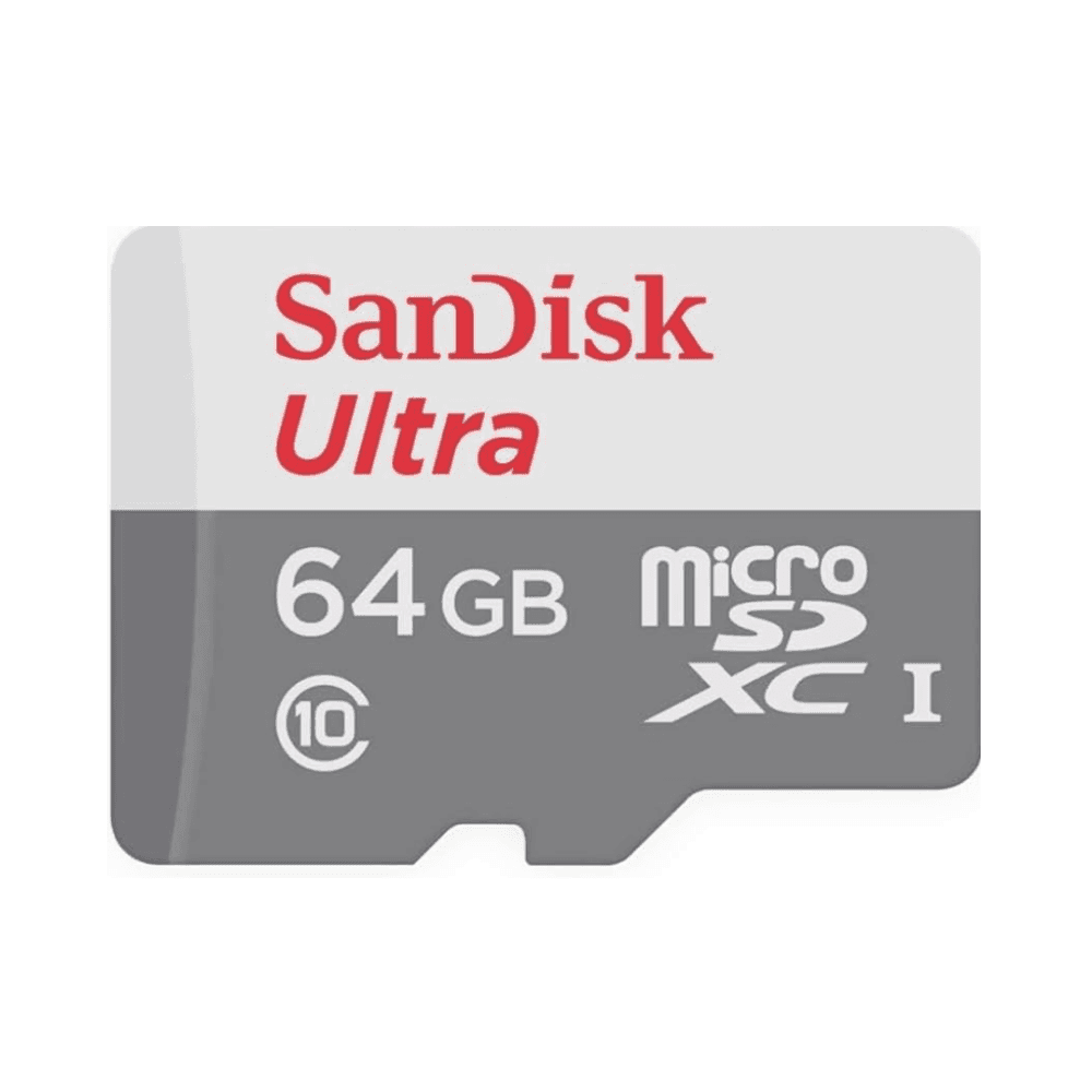 SanDisk Ultra Class 10 MicroSD Card 64GB