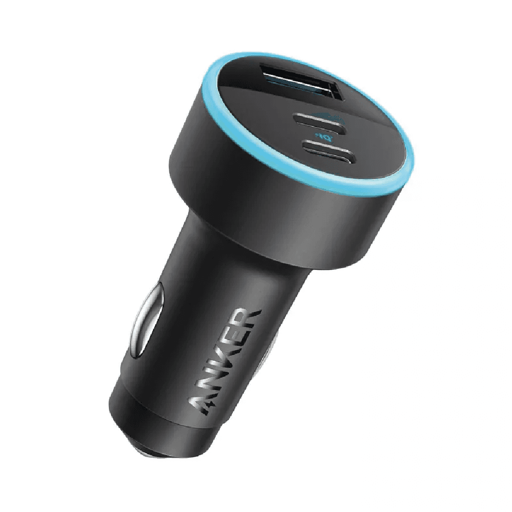 Anker 3-Port 67W Car Charger Black Warranty 18 Month
