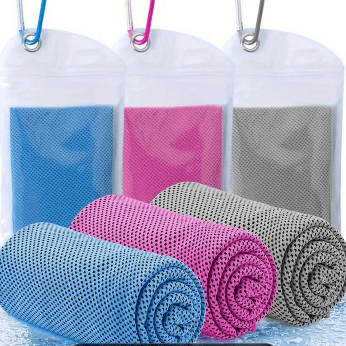 Quick Dry Cooling Towel - 3 Pack