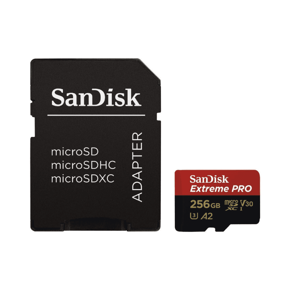 SanDisk extreme pro 256GB micro SD Memory Card Works with Hero 12 Black GoPro Action Camera