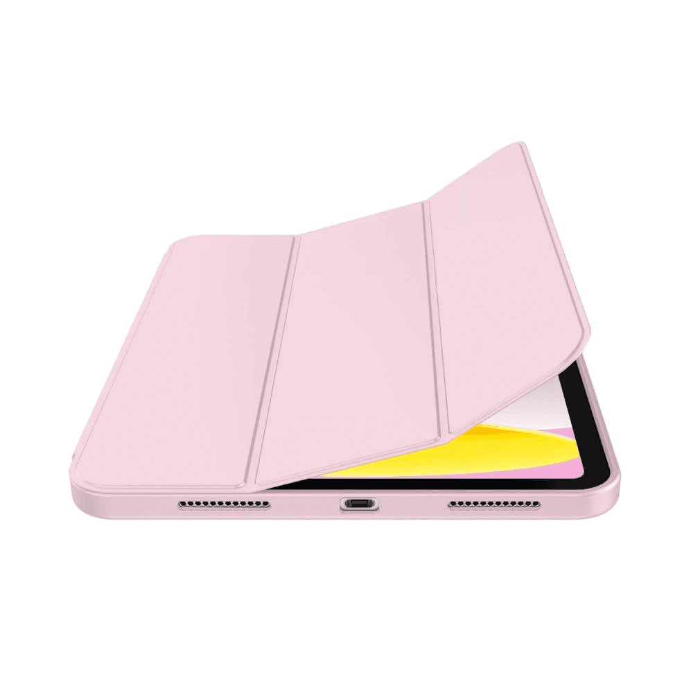 Book Cover Smart Case For Ipad 10Th Gen 10.9 Inch - Soft Pink