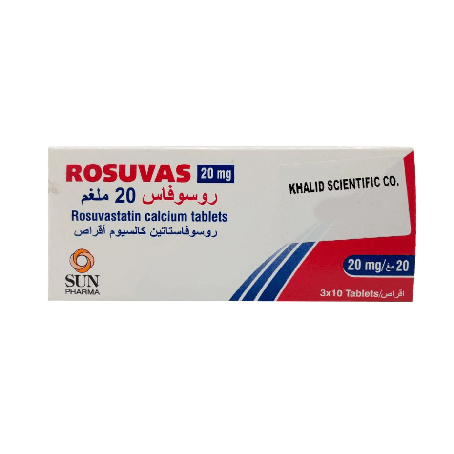 Rosuvas 20Mg Tab 30S