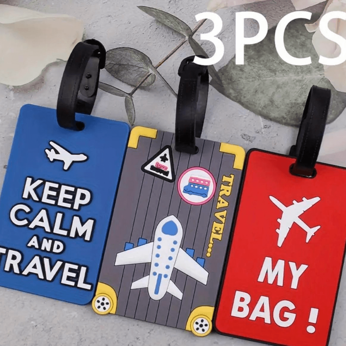 Travel Bag Tag - 3 Pcs