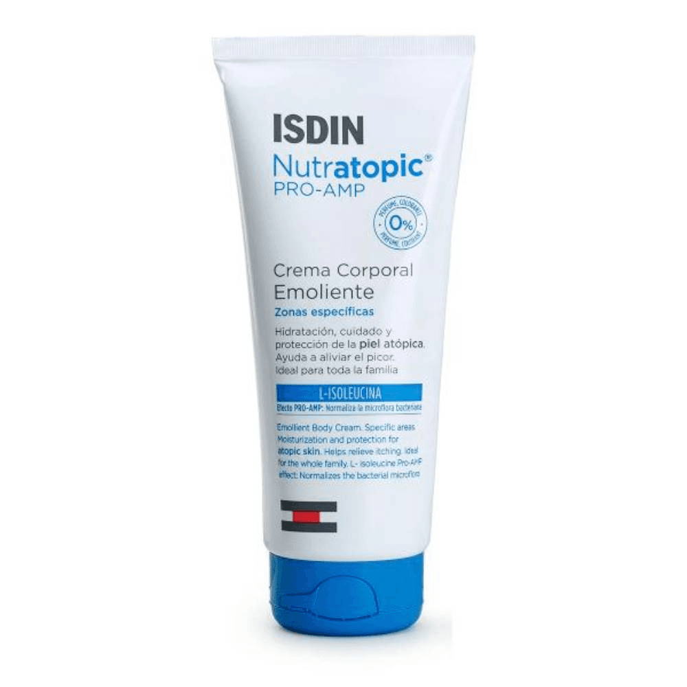 Isdin Nutratopic Emollient Cream For Atopic Skin With 0% Of Perfume And Colorant 200 Ml
