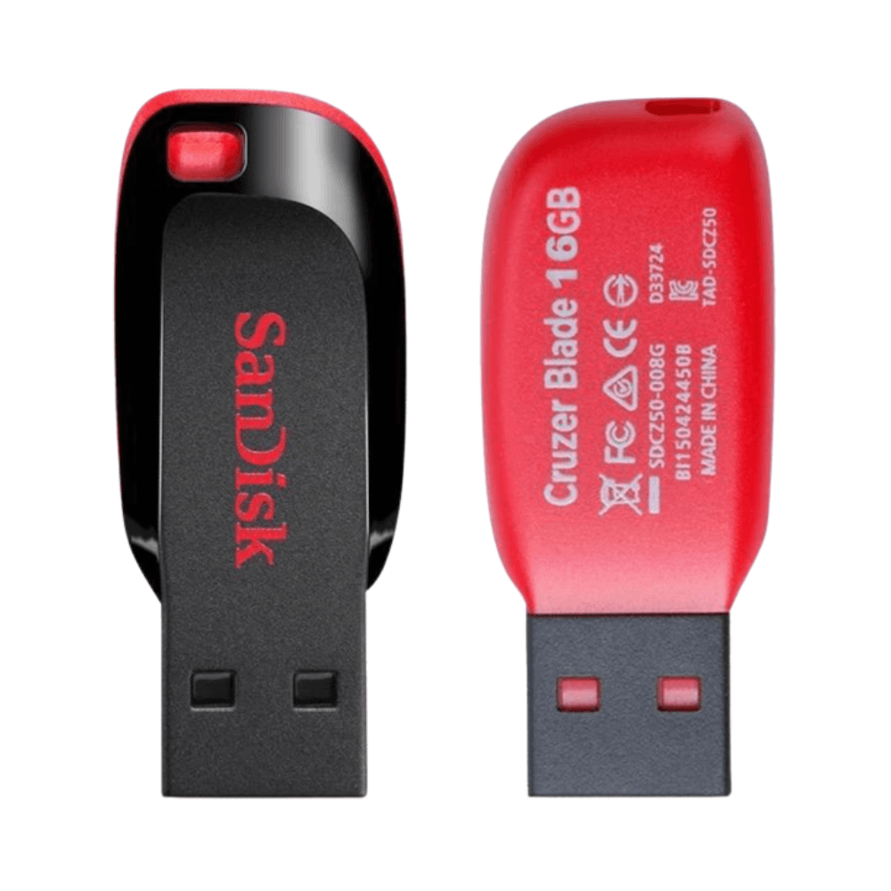 SanDisk Cruzer Blade 16GB USB Flash Drive
