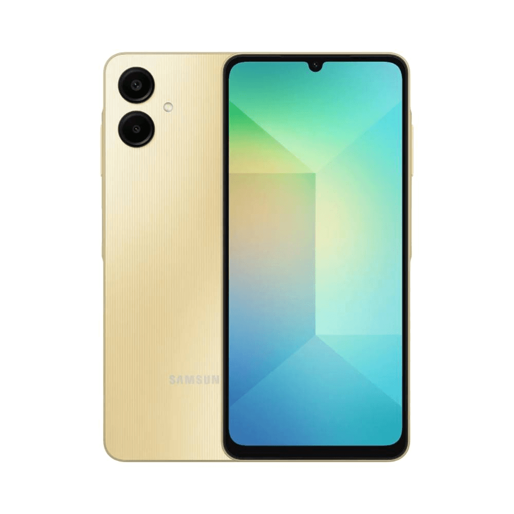 Samsung Galaxy A06 - 6Gb Ram, 128 Gb Storage, Gold 2Year Warranty