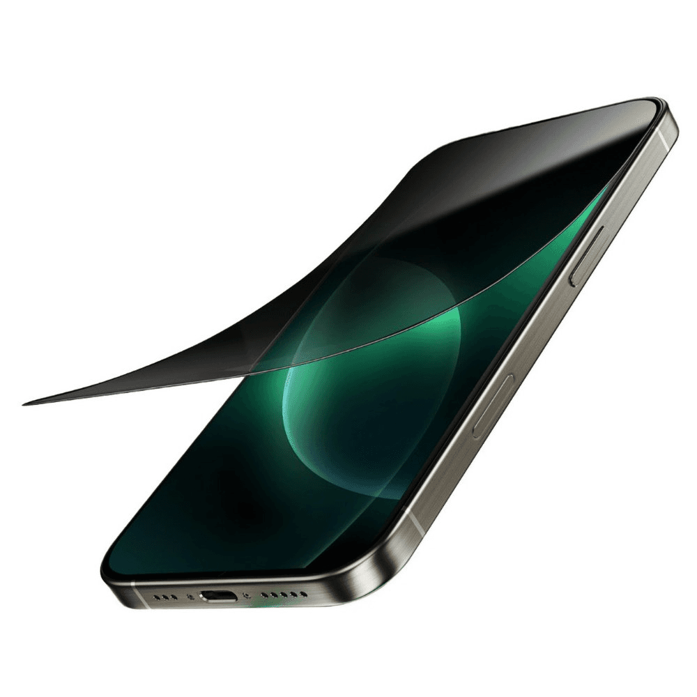 Green Steve 9H Screen Protector For Iphone 16 Plus & Iphone 15 Plus / Privacy Glass