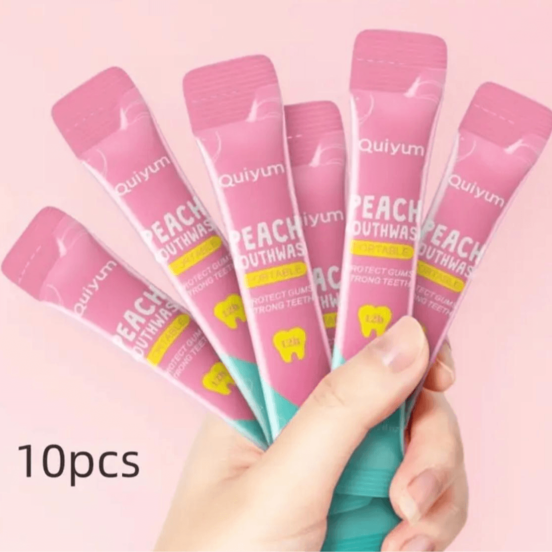 Travel Sized Mouthwash - 10Pcs