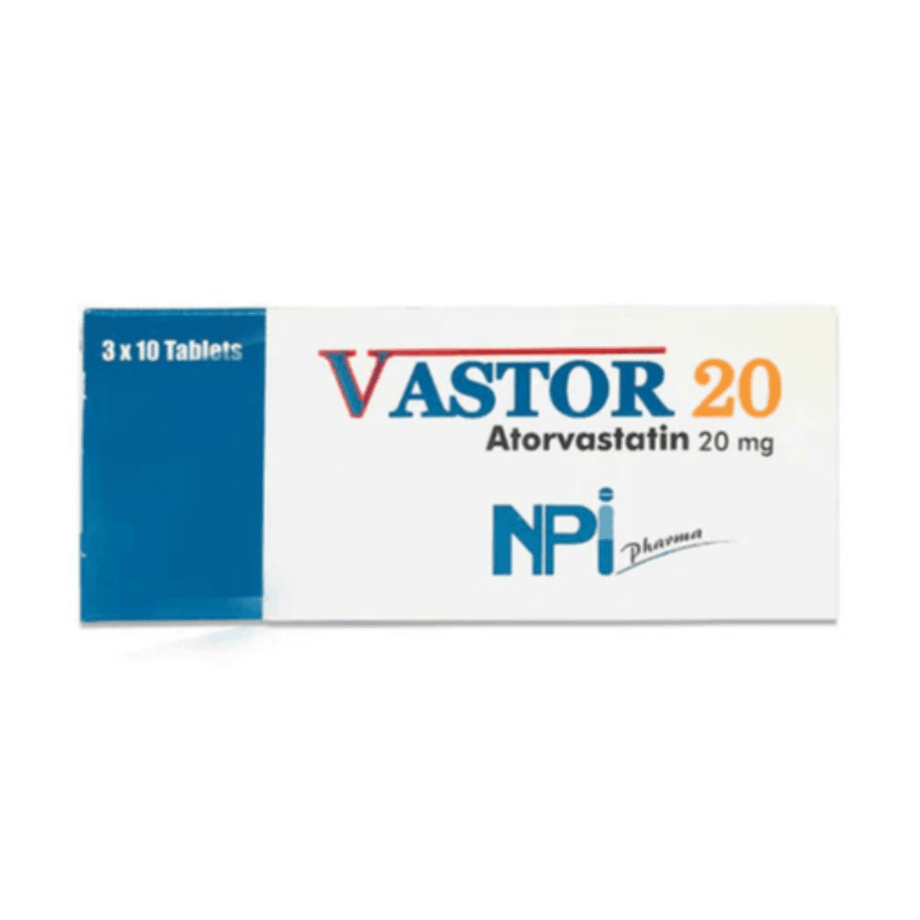 Vastor 20Mg 30`S