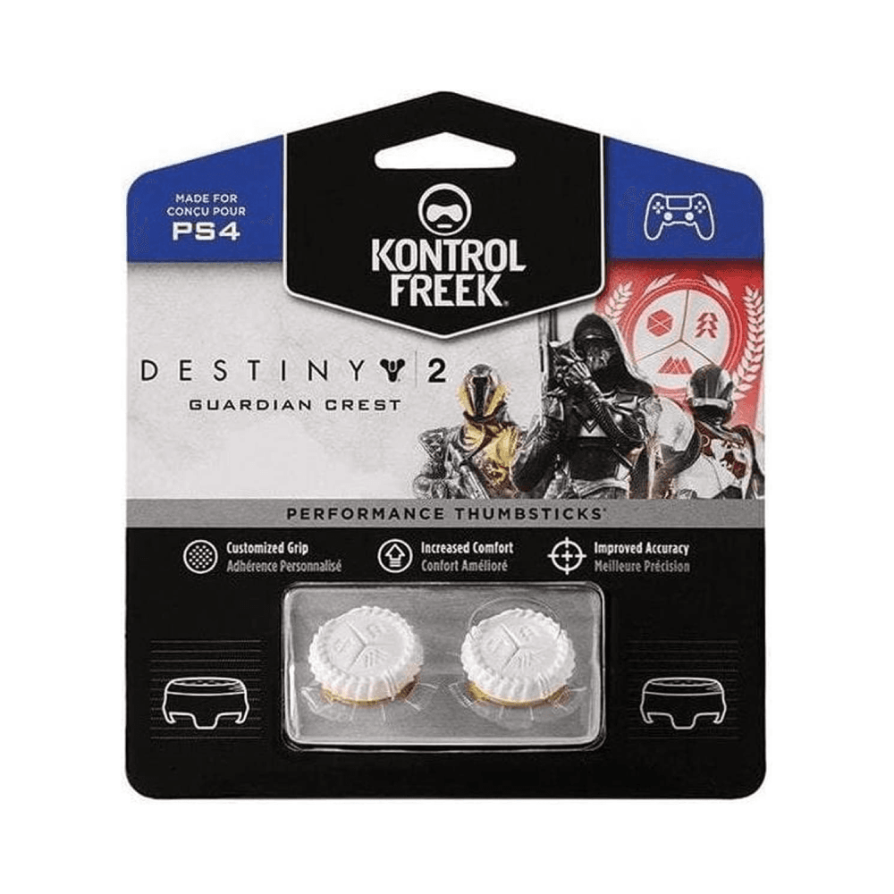 KontrolFreek FPS Freek Destiny 2 for PlayStation 4 (PS4) and PlayStation 5 (PS5) | Performance Thumbsticks