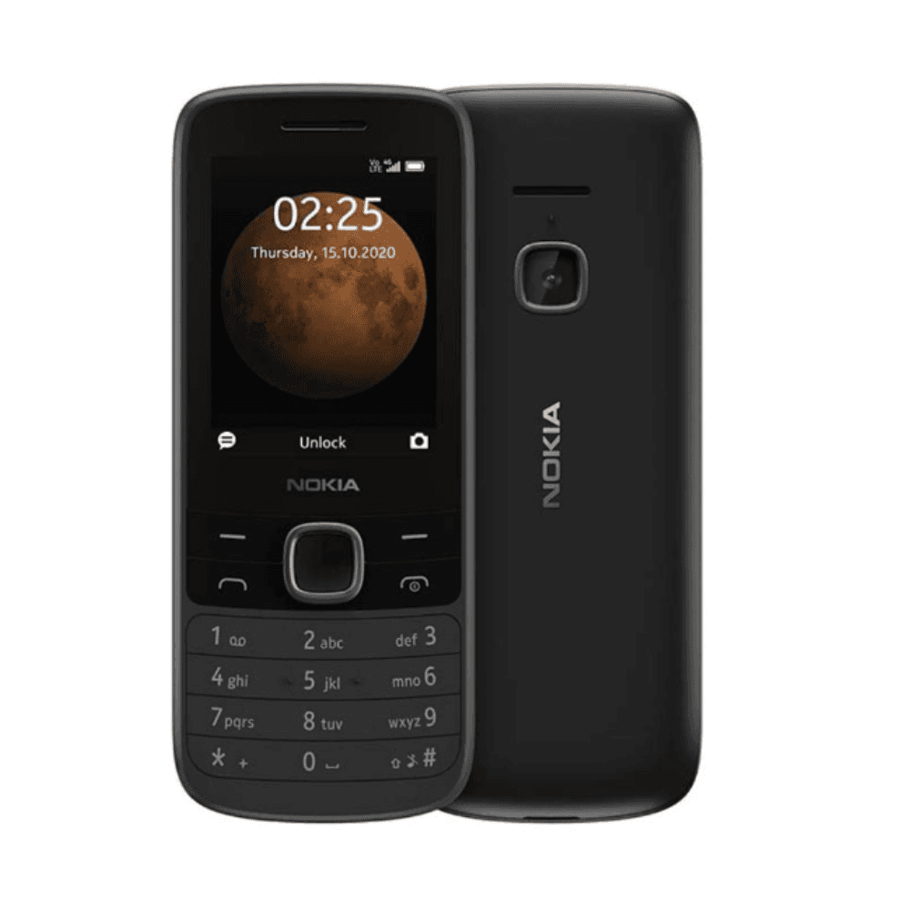 Nokia 225 4G Feature Phone - Black