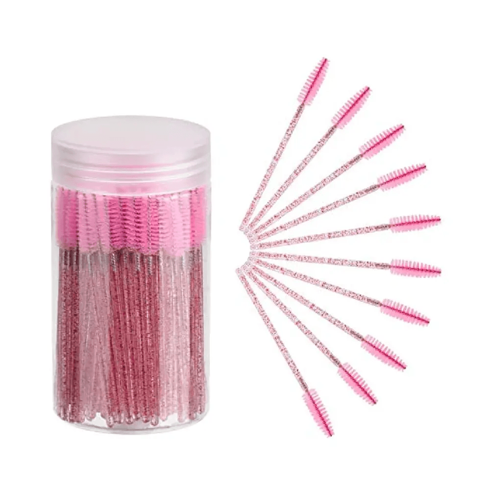 Disposable Eyebrow And Eyelash Brush - 100Pcs
