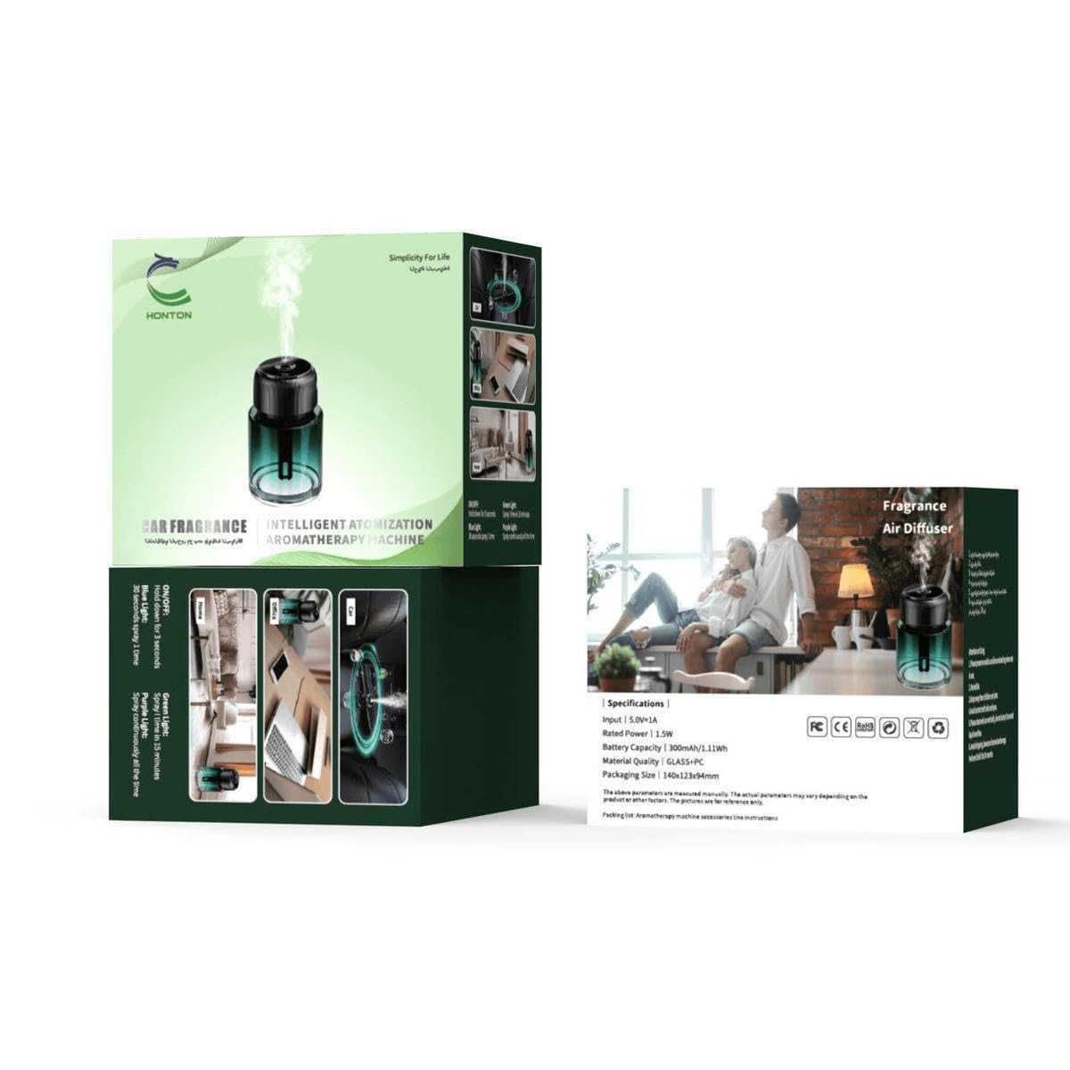 Car Fragrance Honton Ufo Green