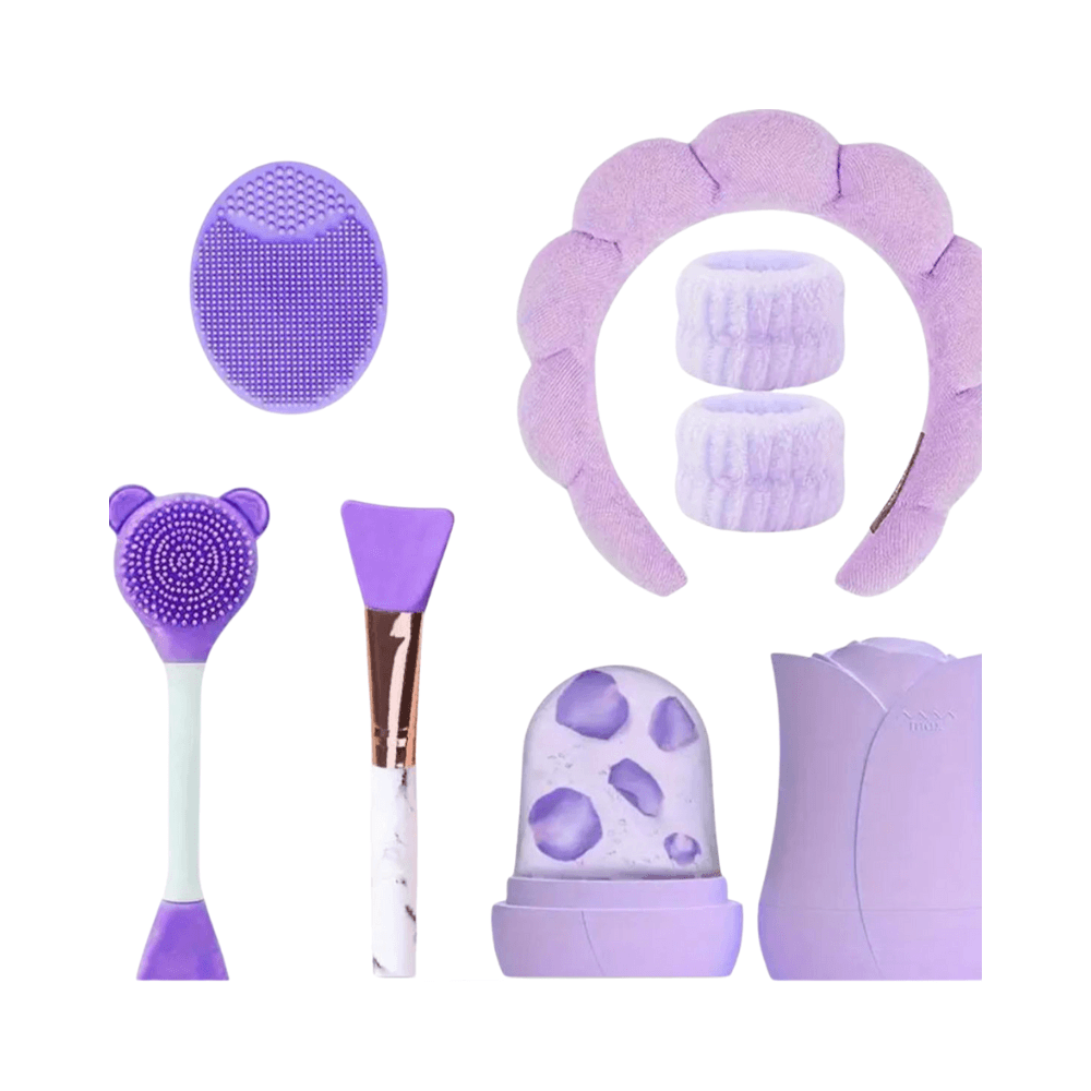 Silicone Facial Care Set - 7 Pcs