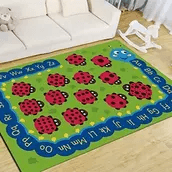Caterpillar Maths Rug -180X250 Cm