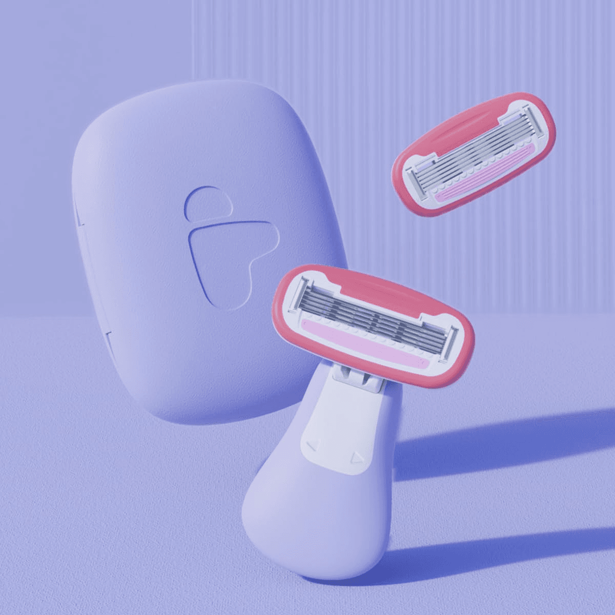 Travel Sized Portable Razor - Violet
