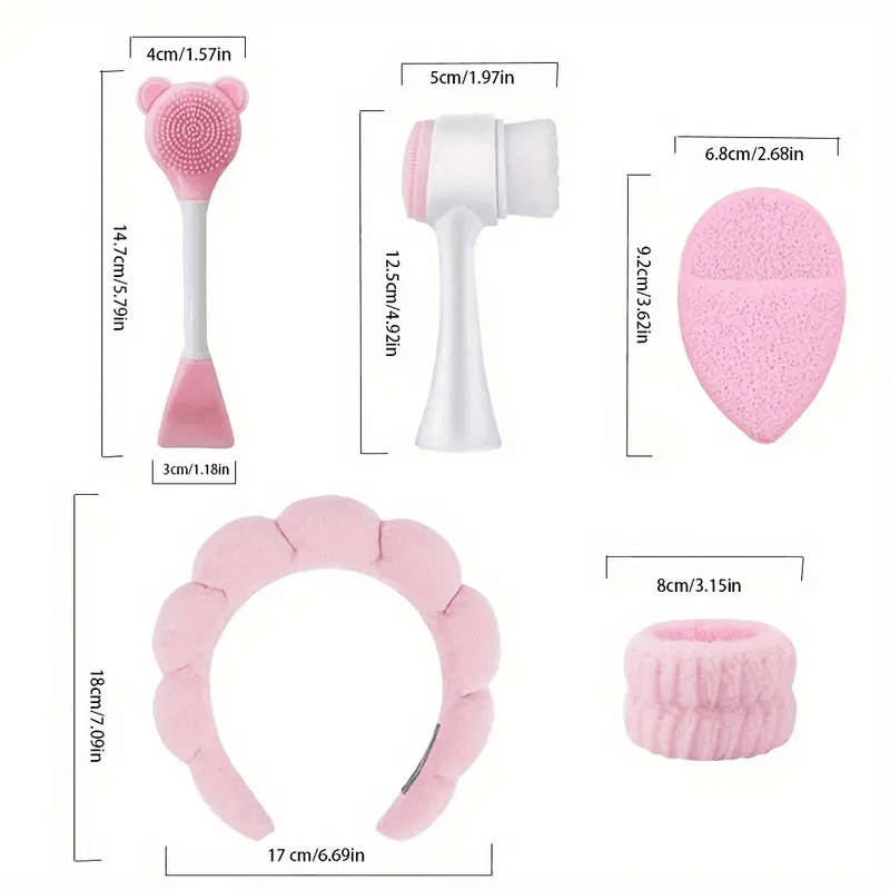 Facial Cleansing Set - 7 Pcs