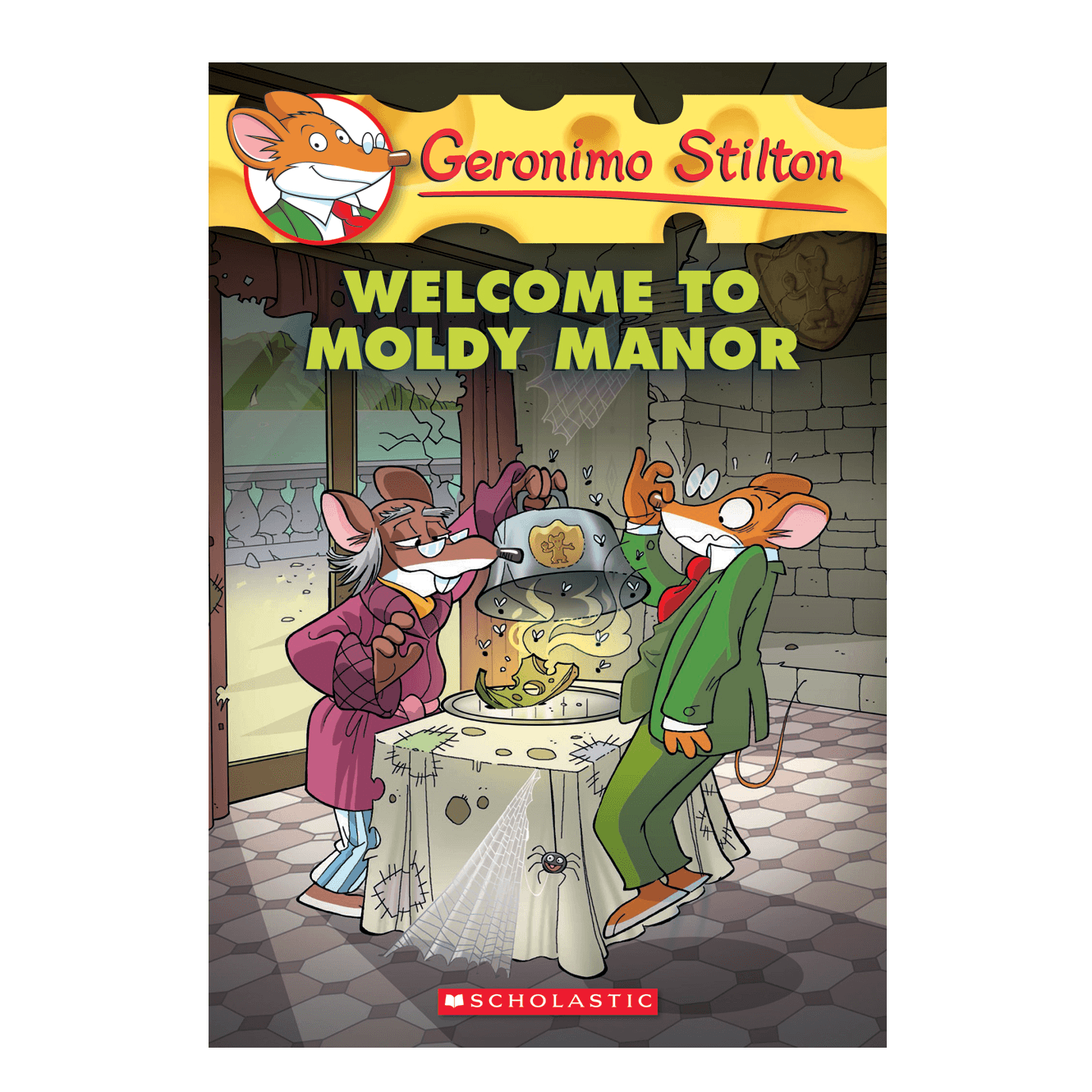 H3-45 - Geronimo Stilton Welcome To Moldy Manor - Geronimo Stilton