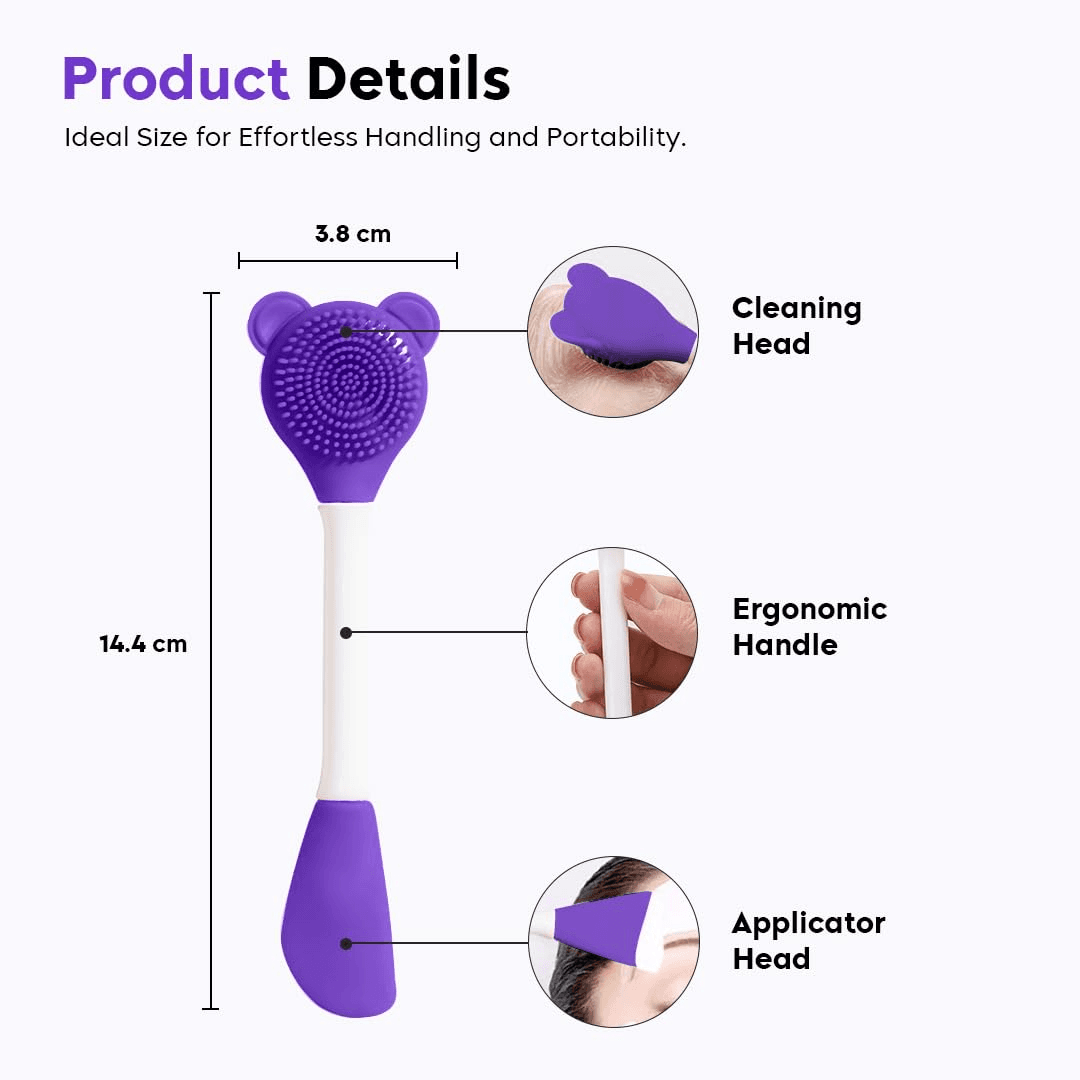 Silicone Facial Care Set - 7 Pcs