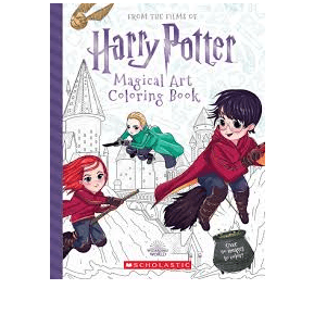 H5-32 - Harry Potter: Magical Art Coloring Book - Cala Spinner
