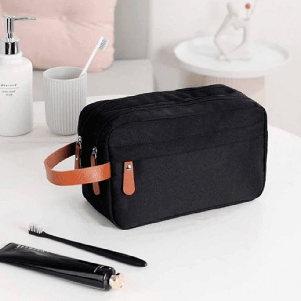 Toiletry Bag For Men - Black
