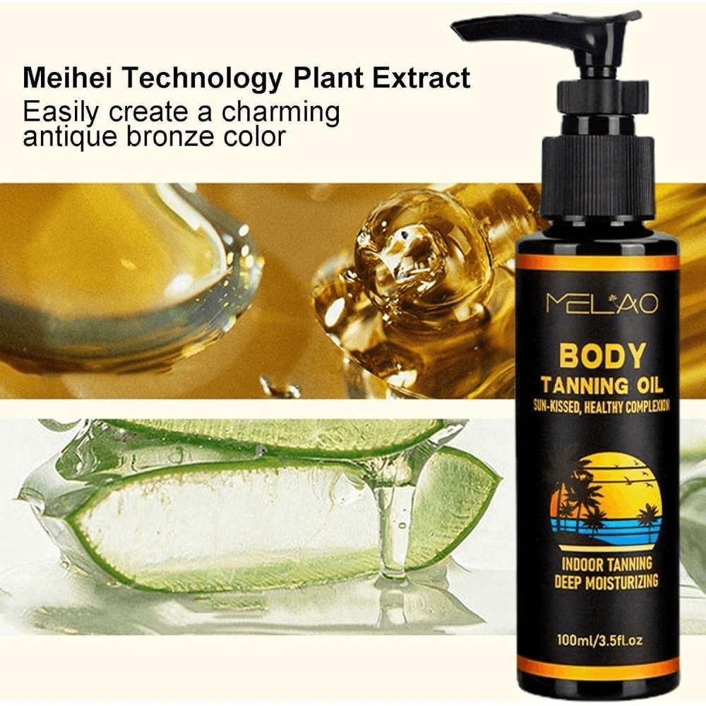 Body Tanning Oil - 100 Ml