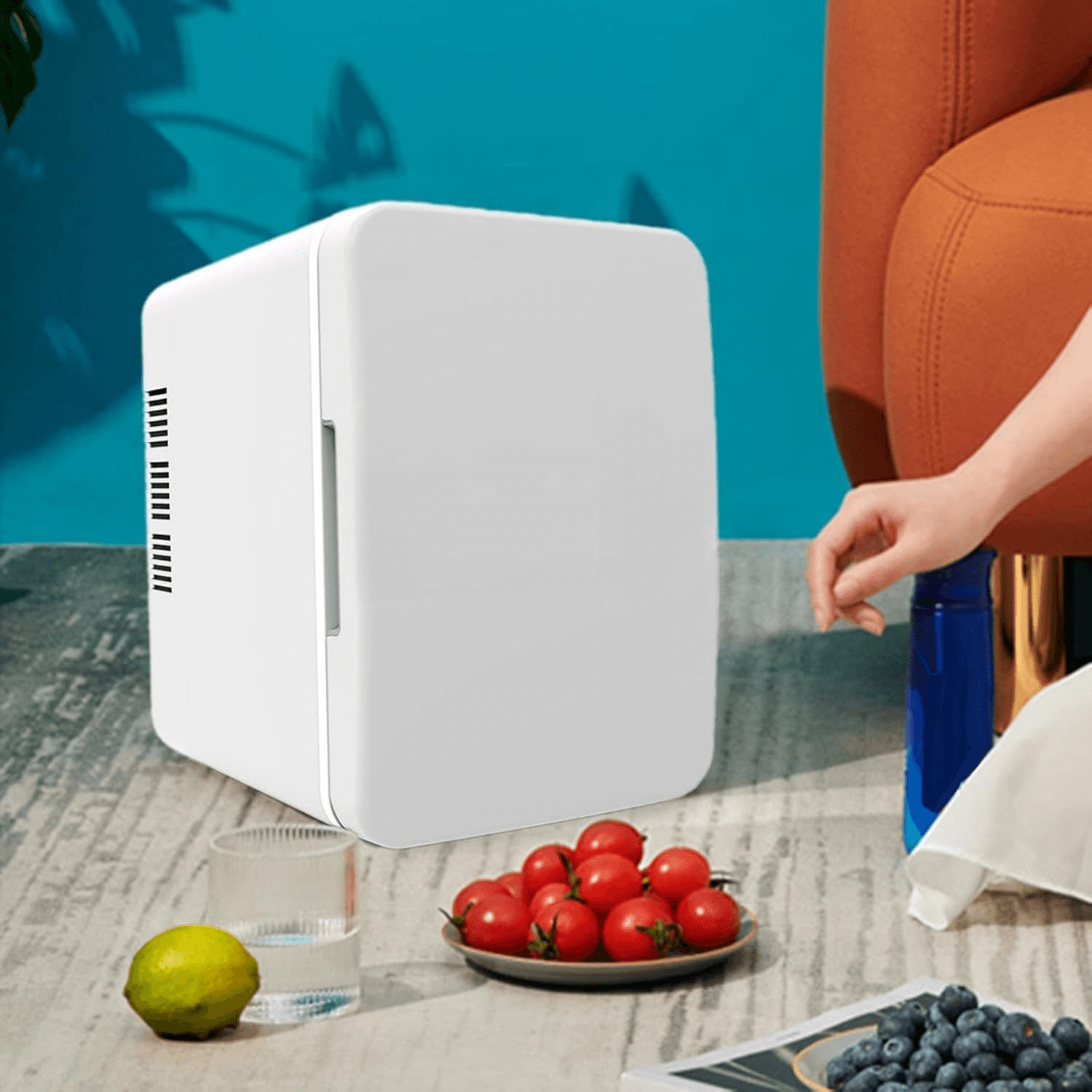 Mini Fridge - White