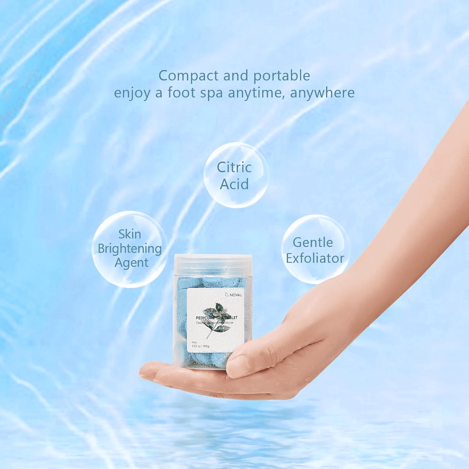 Minty Foot Spa Bath Bomb