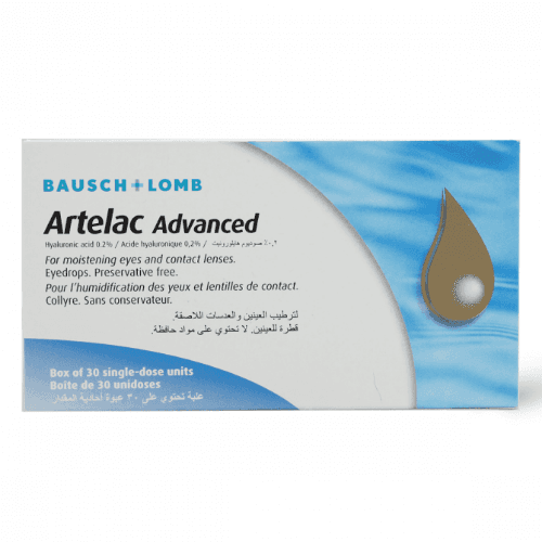 Artelac Advanceed Moisturizer And For Contact Lense