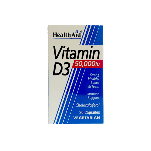 Health Aid Vitamin D3 50000