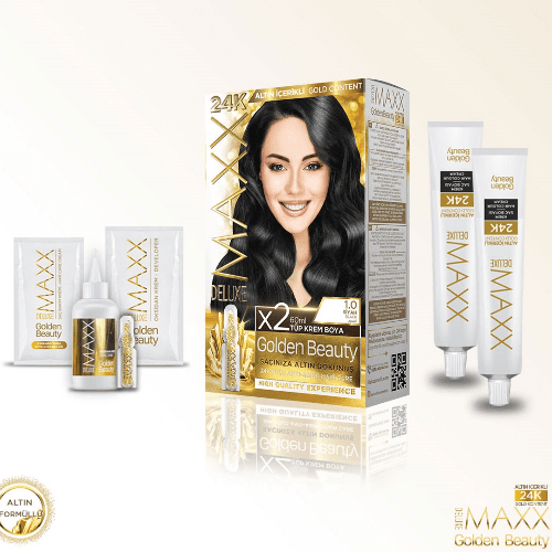Maxx Golden Beauty Hair Color 1.0 Black