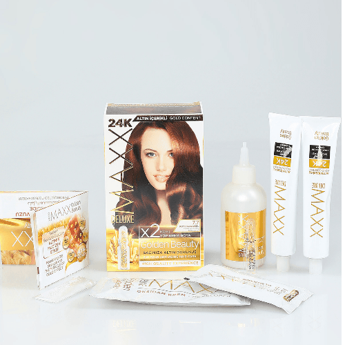 Maxx Golden Beauty Hair Color 7.7 Dark Caramel