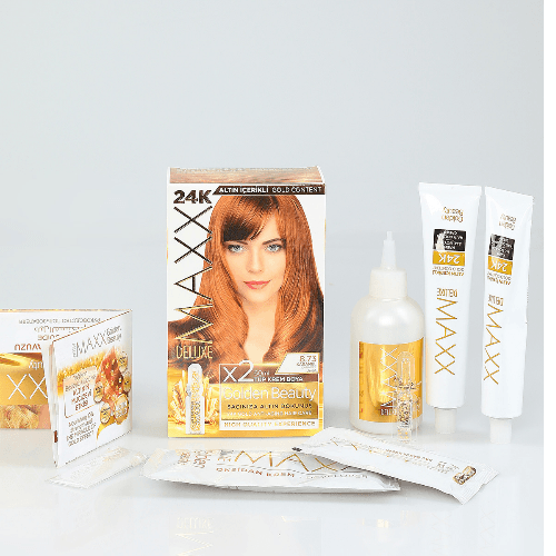 Maxx Golden Beauty Hair Color 8.73 Caramel