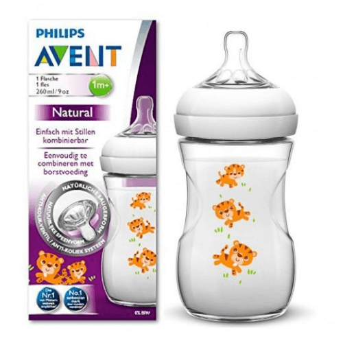 Avent Natural 1M+ Feeding Bottle 260 6489
