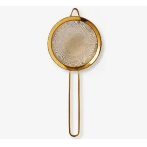 Luxurious Gold Colored Sieve