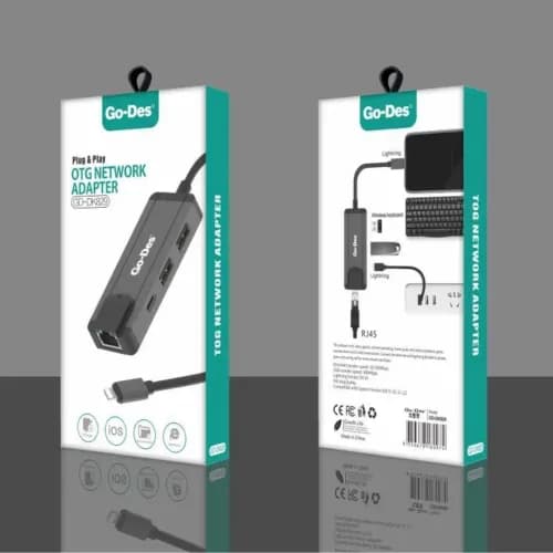 Go-Des Otg Lightning Network Adaptor - 6600