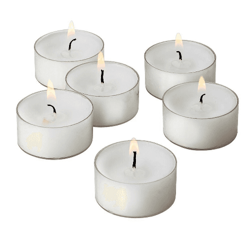 Starlytes Vanilla Tea Lights Candle - 7386 , 6 Pieces