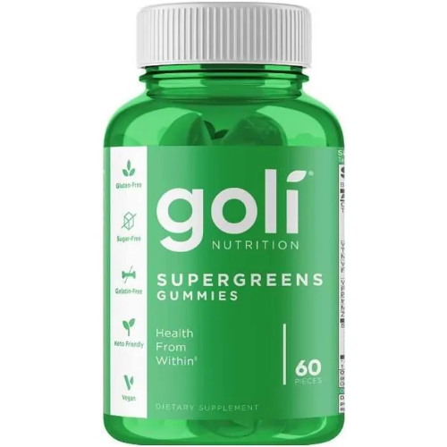 Goli Supergreens Superfood Gummies - 60'S