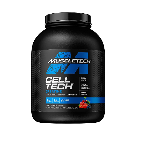 Muscletech Cell Tech Creatine, Fruit Punch - 6Lb