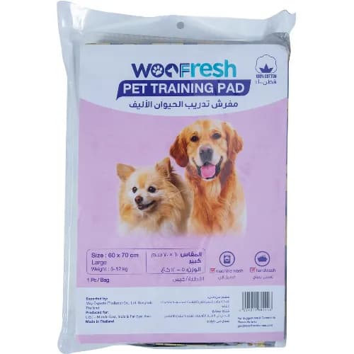 Woo Fresh Pet Training Pad Size 60 x 70cm Large 1pc