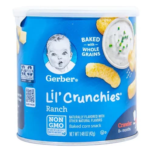 Gerber Lil'Crunchies With Corn 42g