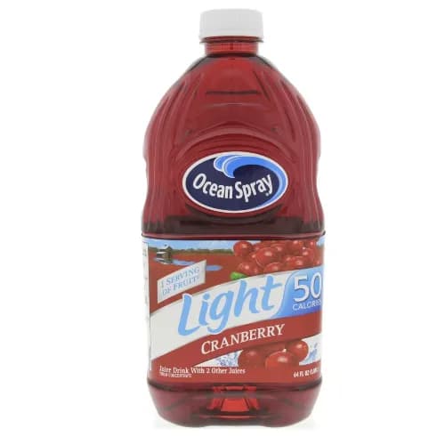 Ocean Spray Light Cranberry Juice Drink With 2 Other Juices 1.89 Ls