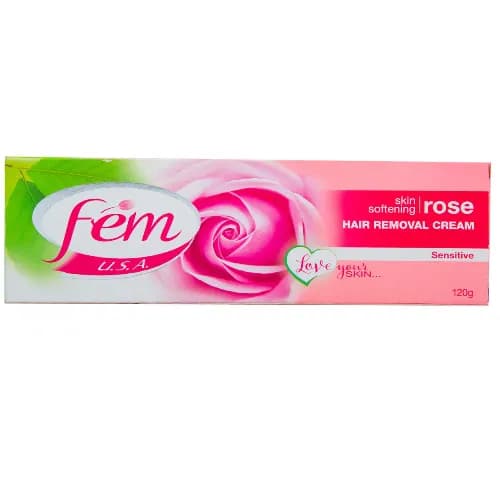 Fem Hair Removal Cream Rose 120g