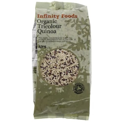 Infinity Foods Organic Tricolour Quinoa 450g