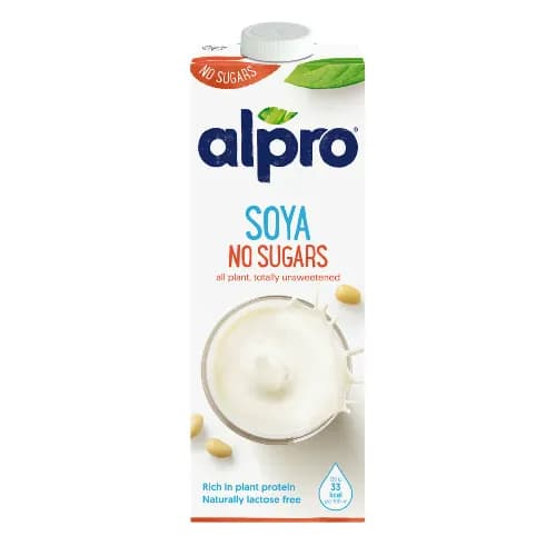 Alpro Soya Milk Unsweetened 1Litre