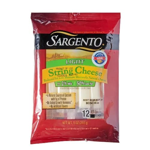 Sargento Light String Cheese 225G