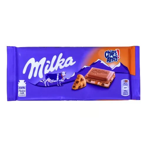 Milka Chips Ahoy Chocolate 100g