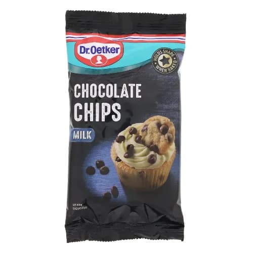 Dr.Oetker Milk Chocolate Chips 100g