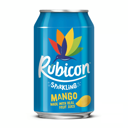 Rubicon Sparkling Mango Made with Real Fruit Juice 330 Ml