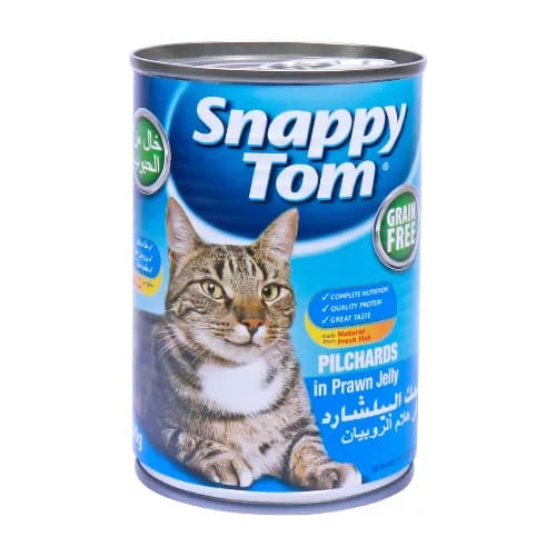 Snappy Tom Pilchards in Prawn Jelly 400g